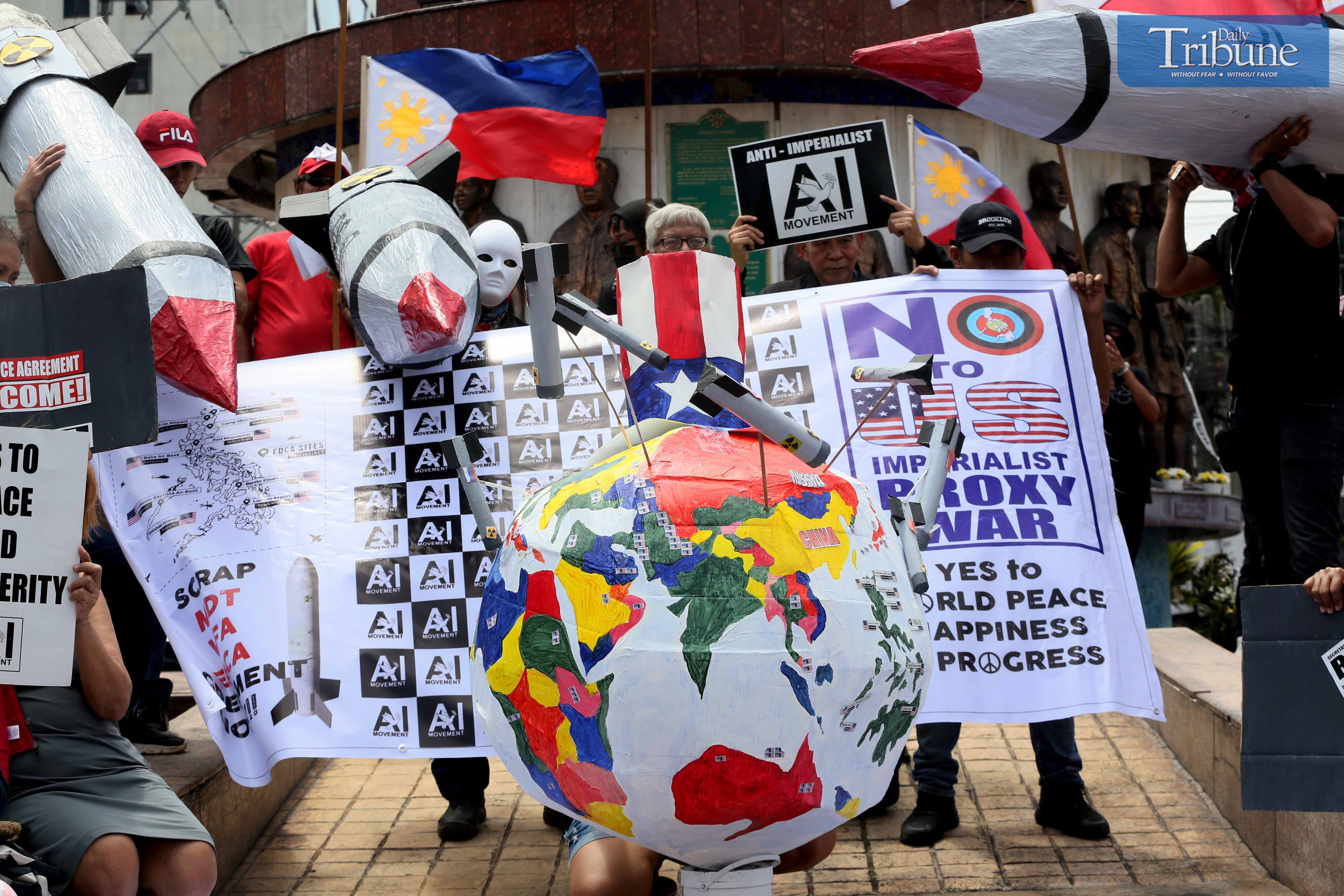'NO TO PROXY WAR'